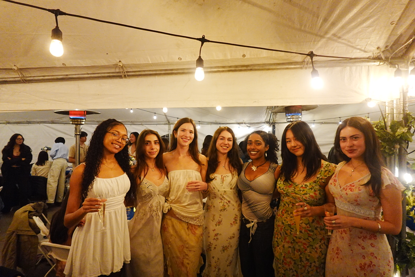 Elegant outdoor event